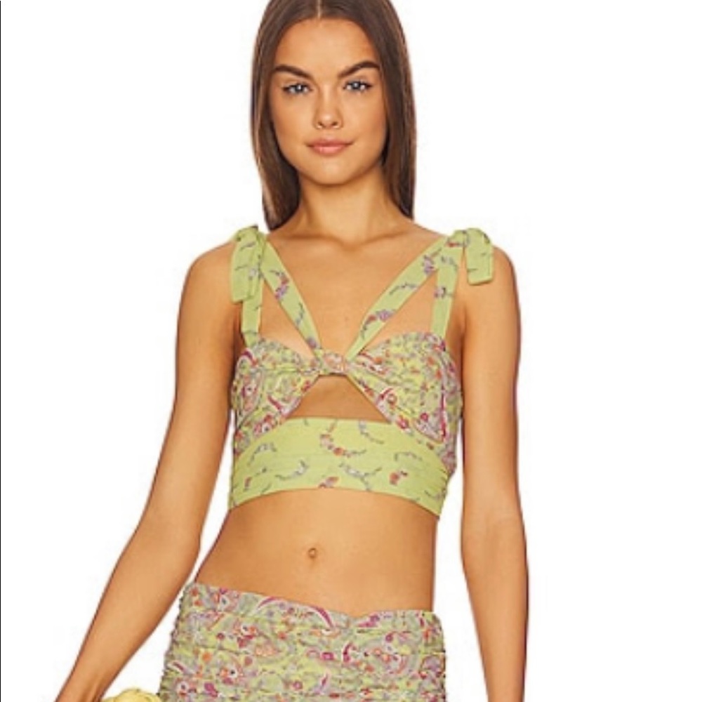 majorelle tatiana crop top NWOT